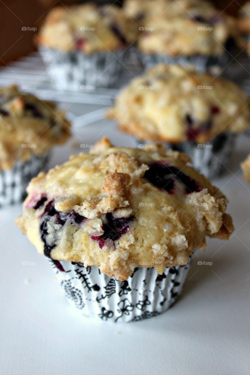 lemon blueberry muffins