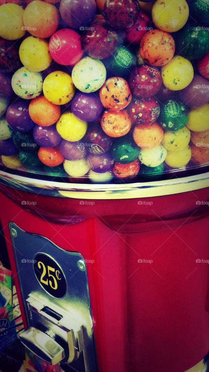 bubble gum machine