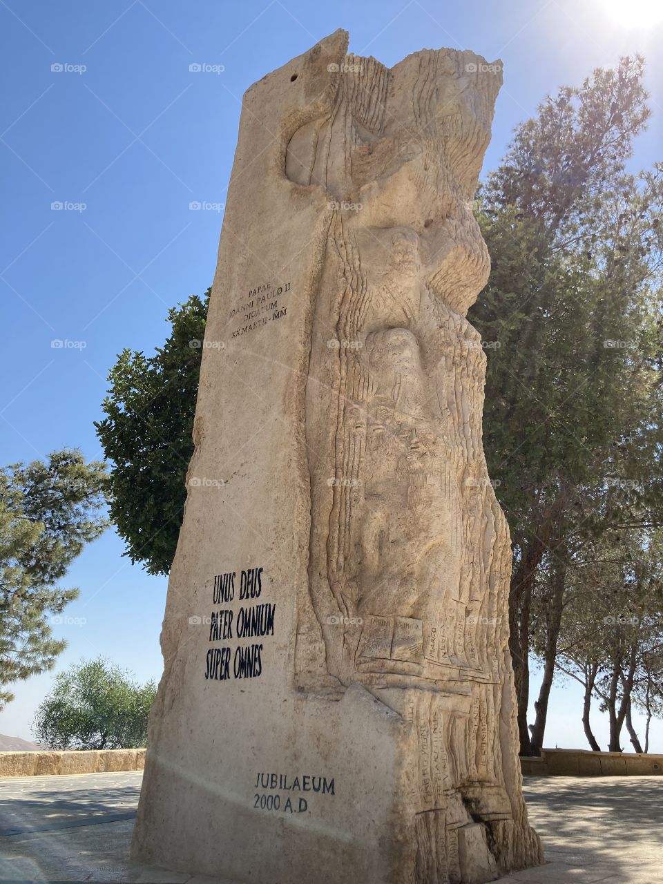 Jordanian heritage on Mount Nebo in Madaba
