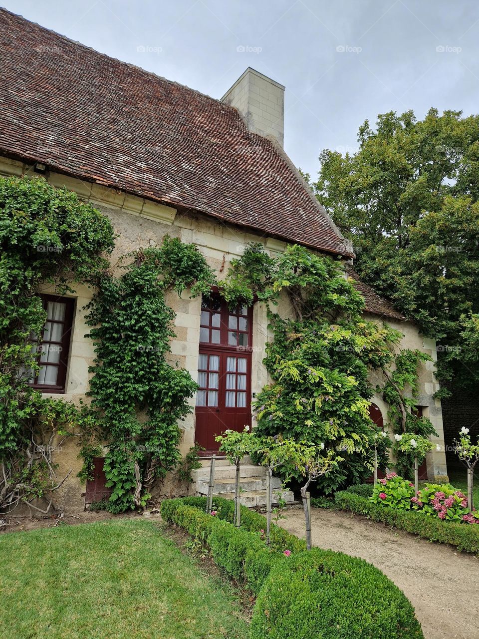 old cottage house in France