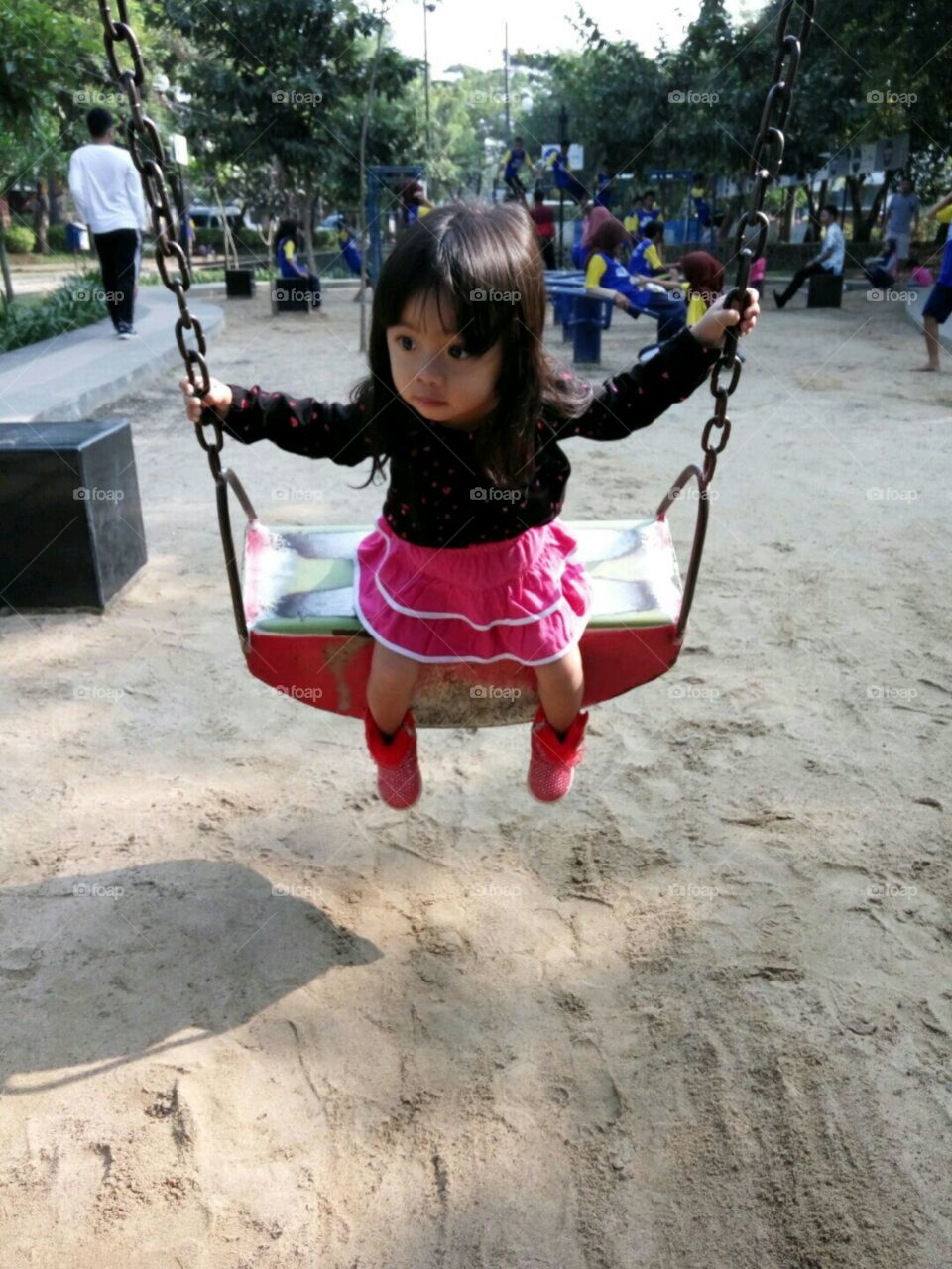 Child, Fun, Girl, People, Playground
