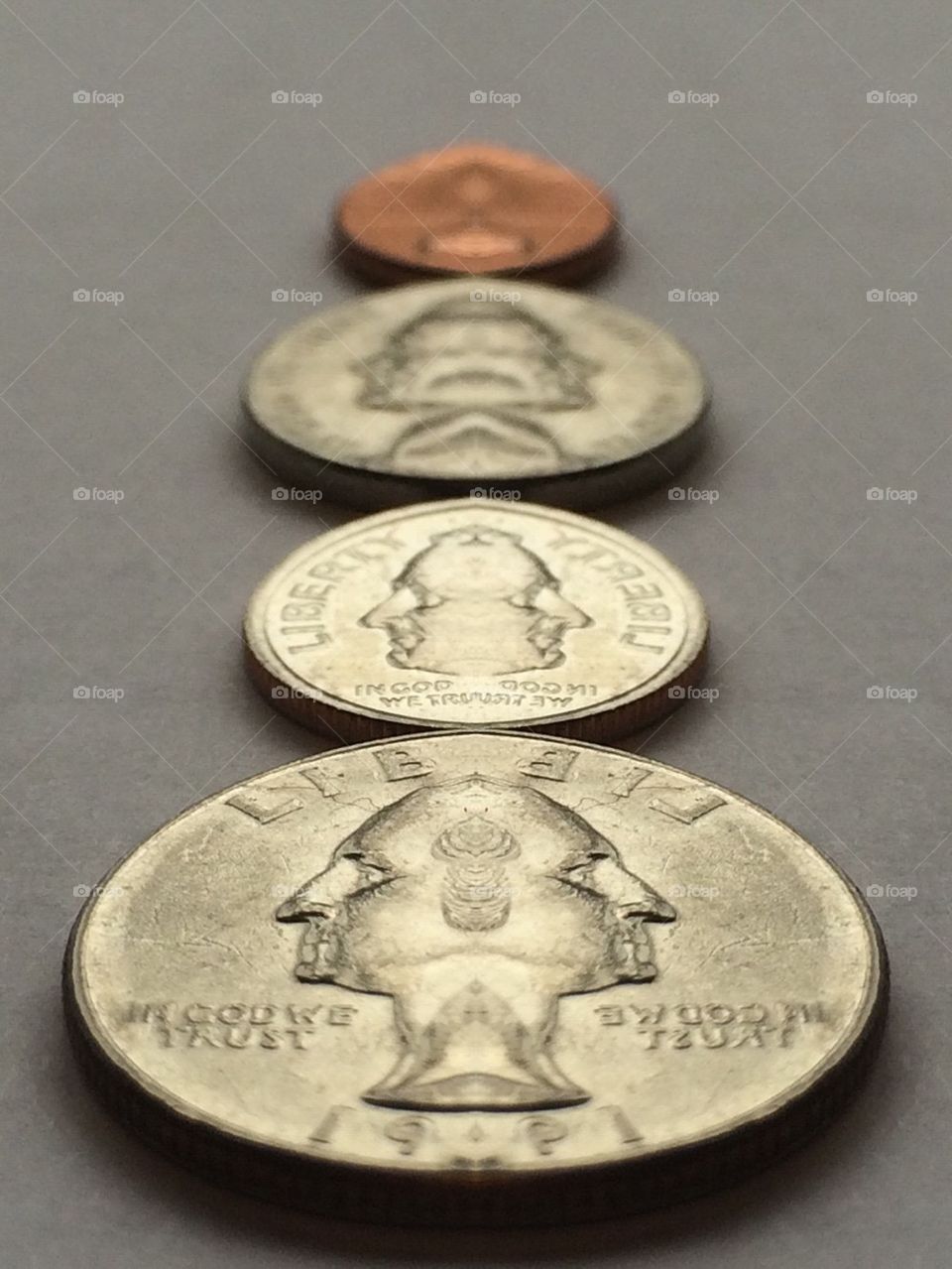 Double faced coins