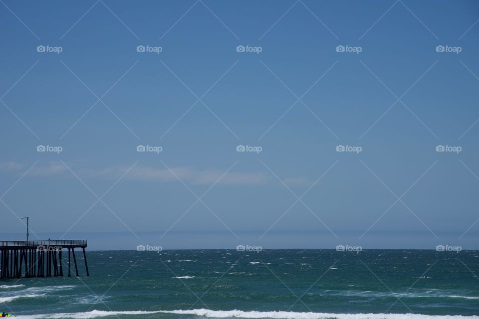 Pier on the Pacific