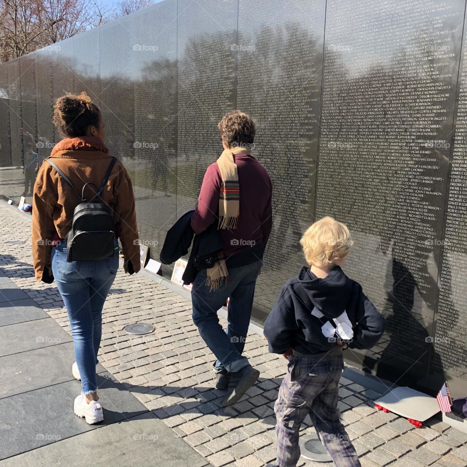 Exploring the Veteran’s Memorial