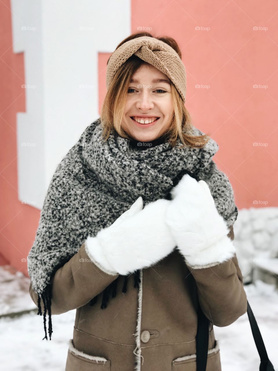 Winter, Scarf, Cold, Woman, Wear