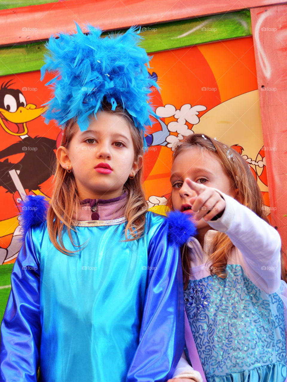 carnival parade.  portrait