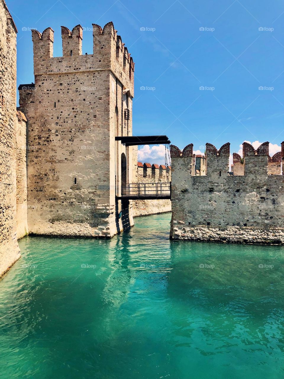Old castle in Sirmione 
