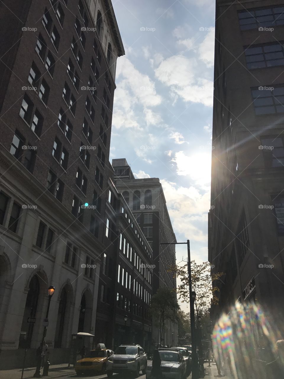 Sunlight on the streets of Philly!