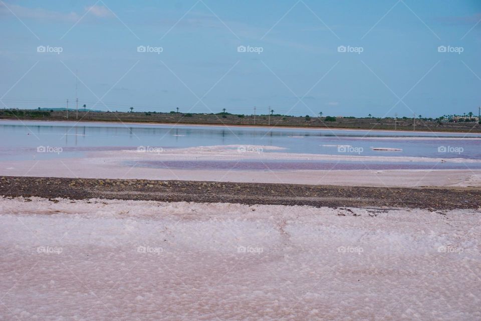 Beach#salt#lagoon#rose#reflect