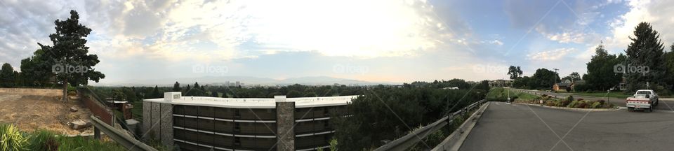 View of Boise skyline.