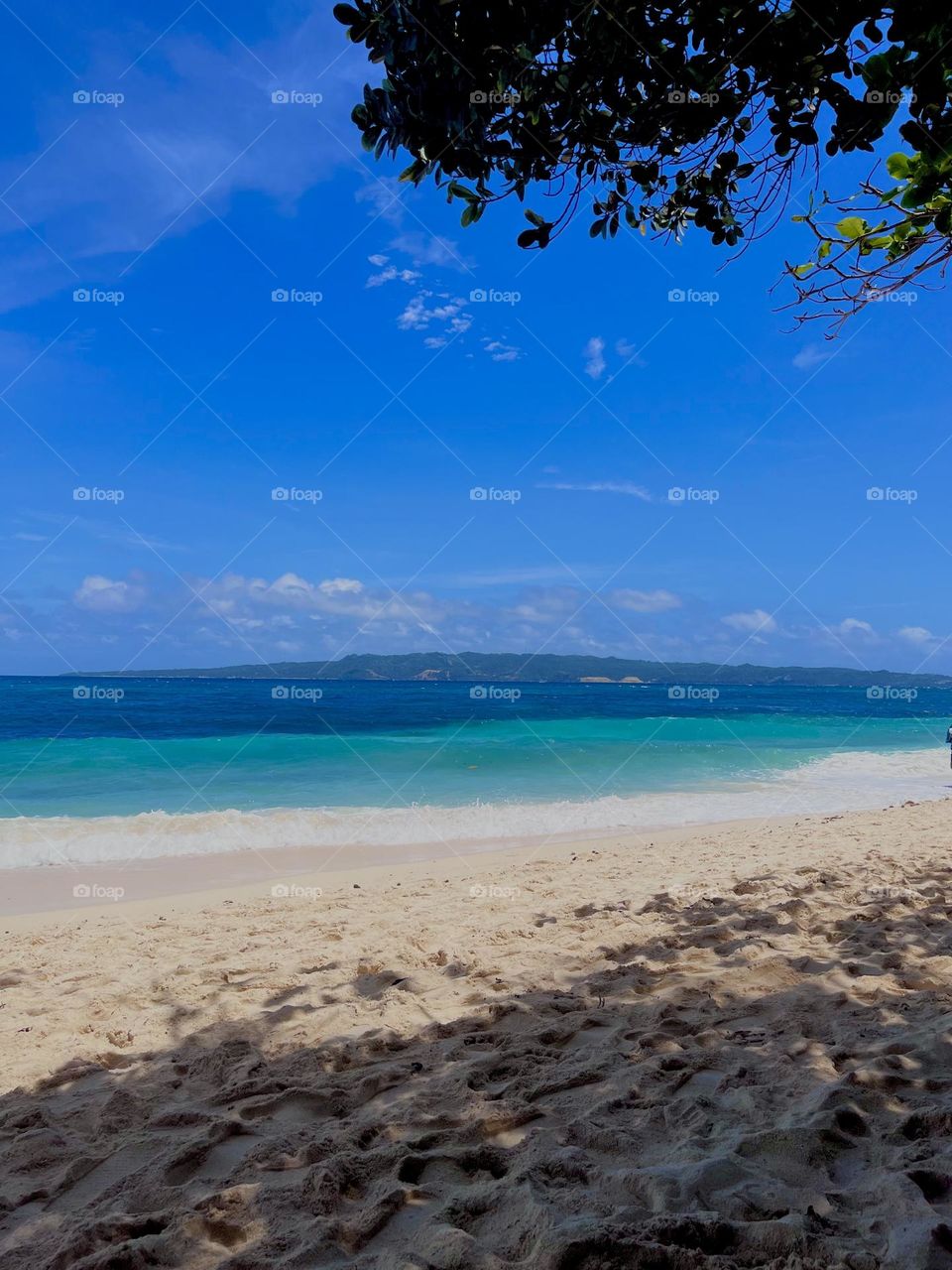 Peaceful boracay beach