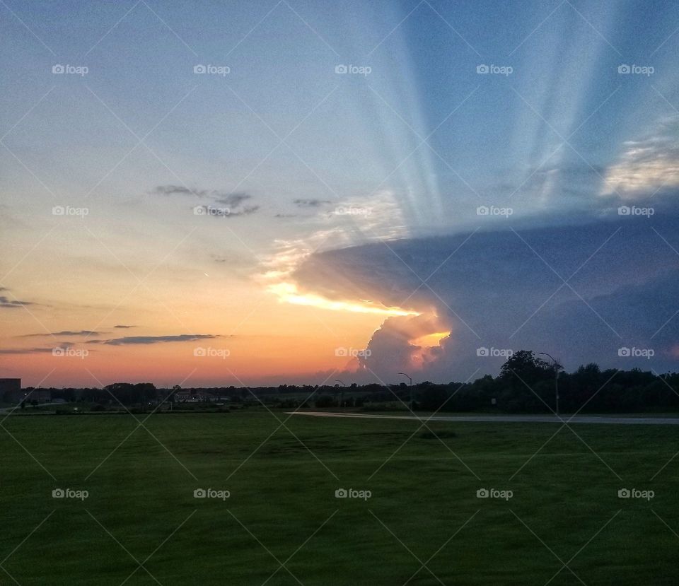 Skyline at Sunset