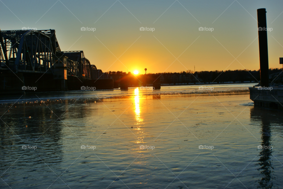 winter landscape sky pretty by somebeach