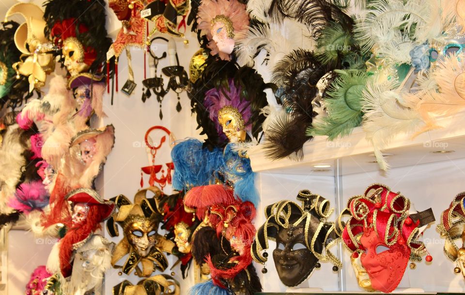 Masquerade Masks, Venice, Italy