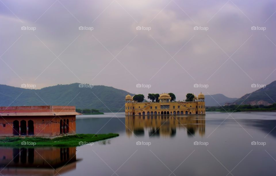 Jal Mahal (meaning "Water Palace") is a palace in the middle of the Man Sagar Lake in Jaipur city, the capital of the state of Rajasthan, India