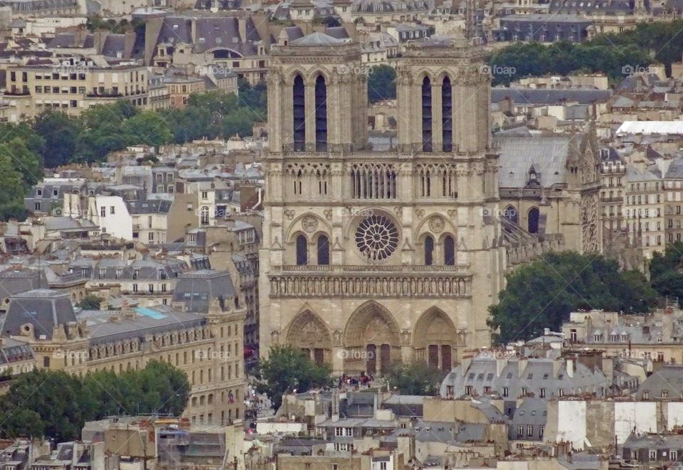 Notre dame de paris in france