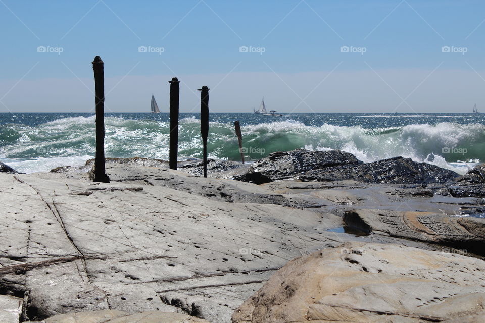 Summer at Beavertail. This photo was captured today at Beavertail State Park in Jamestown, RI. This was with a canon vs my typical Nikon.