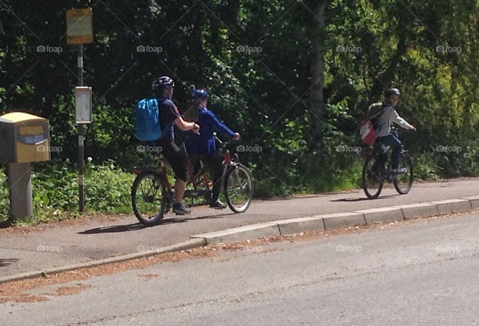  Bicycle built for two, tandem. Bicycle built for two, tandem , tour, 