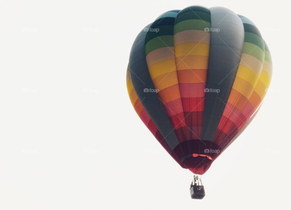 Colorful ballon in the air