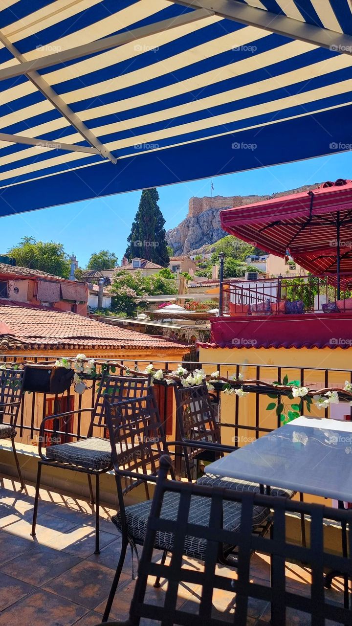 Monastiraki near to Acropolis of Athens