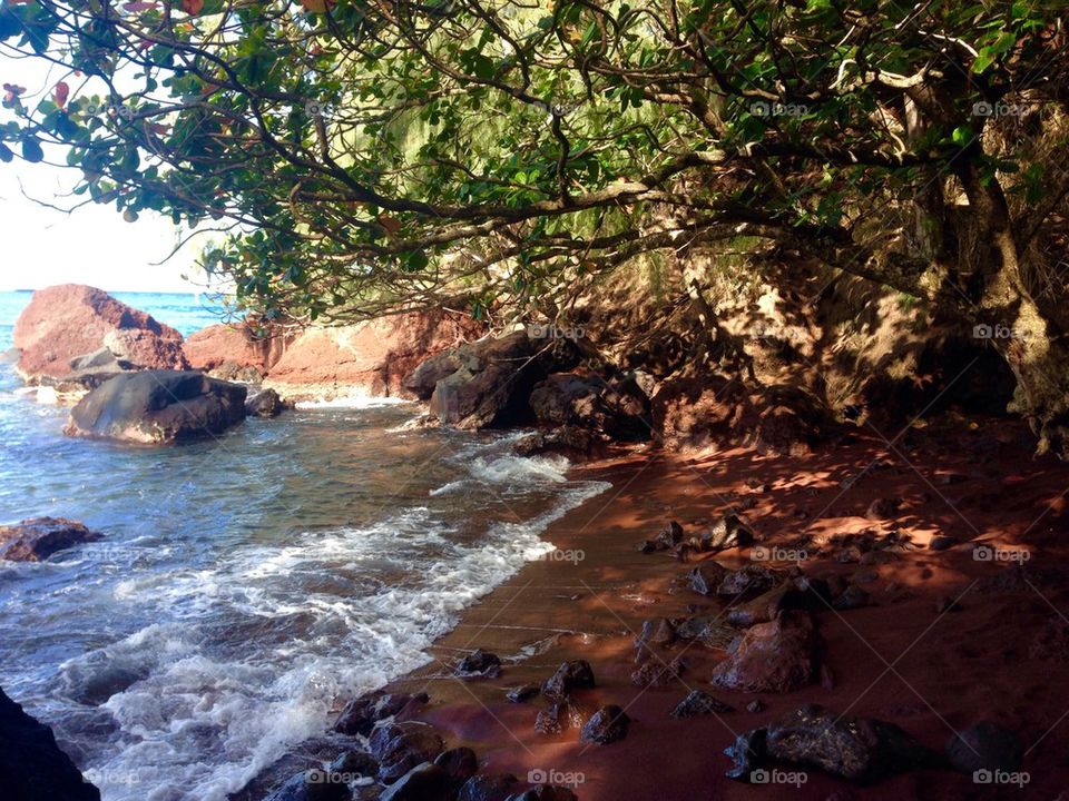 Red Sand Beach 