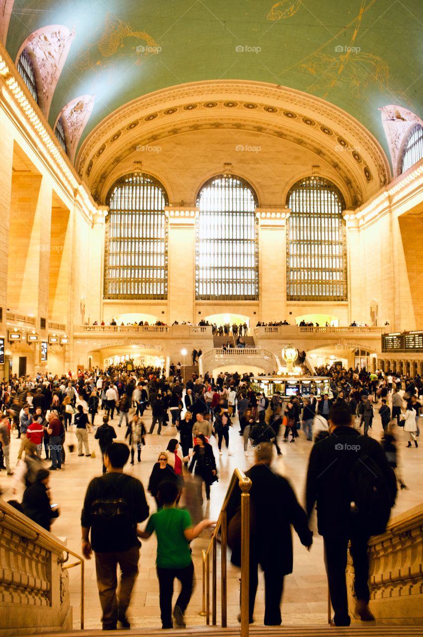 Rush hour at Grand Central Station 