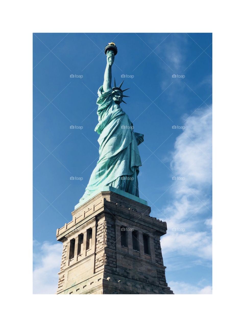 “Give me your tired, your poor, your huddled masses yearning to breathe free, the wretched refuse of your teeming shore,” she wrote. “Send these, the homeless, tempest-tossed to me, I lift my lamp beside the golden door!”