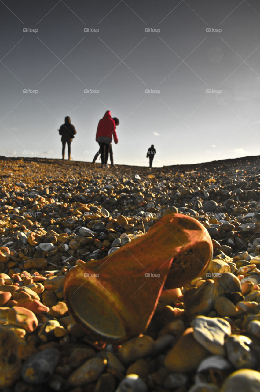 dungeness winter beach cold by leonbritton123