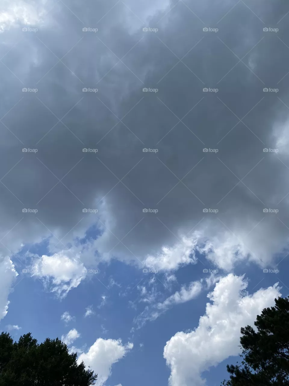 Gray clouds 
