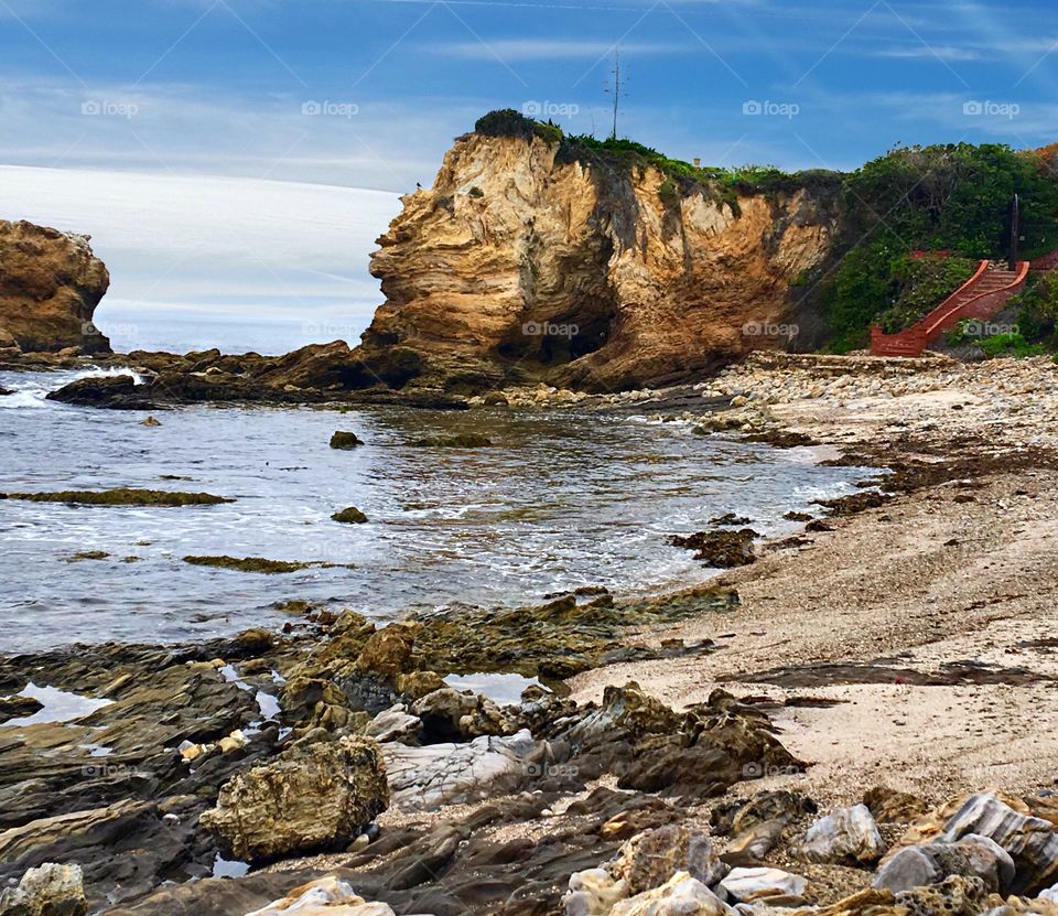 Foap Mission Local Treasures! Secret Coves Along The Southern California Coastline With A Beautiful Ted Curving Staircases!