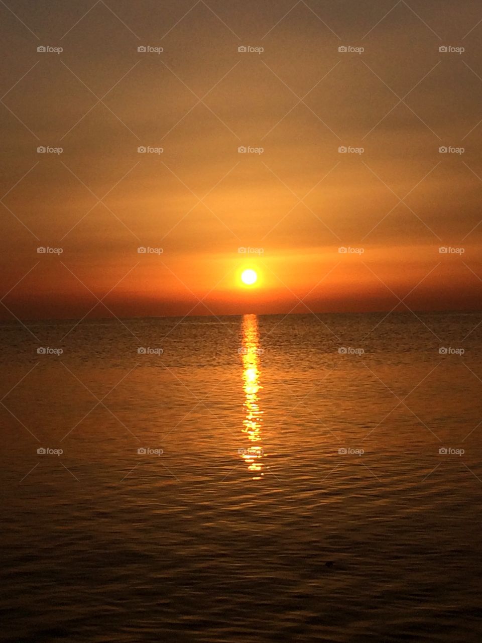 Sardinian sunrise. 