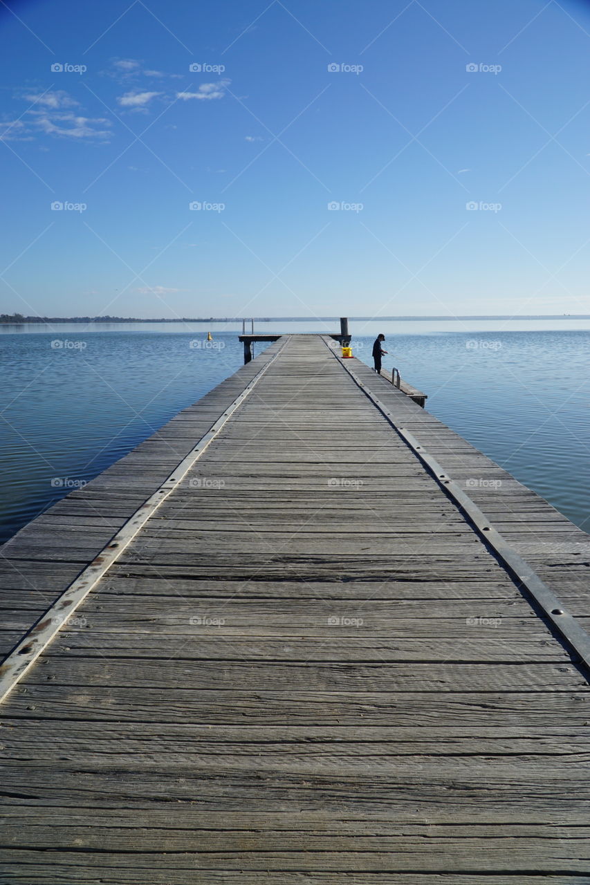 Fishing jetty