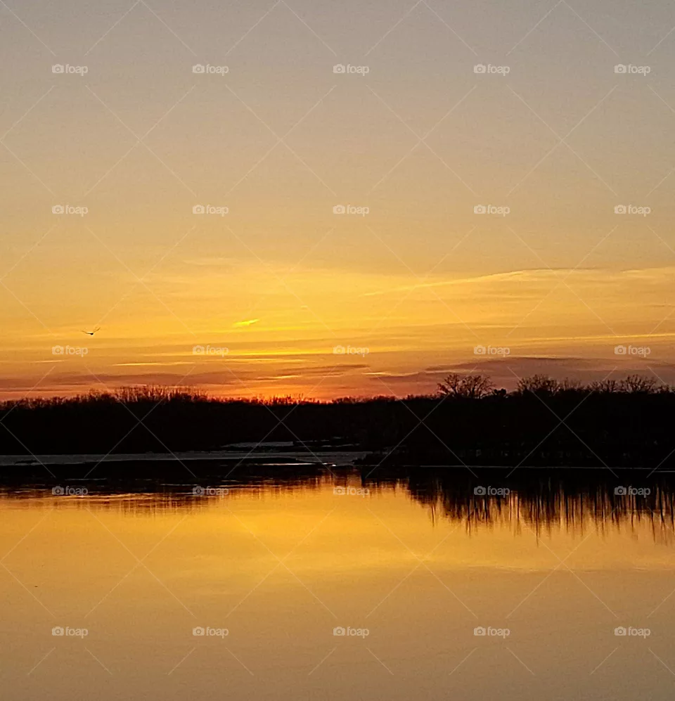 Evening sky