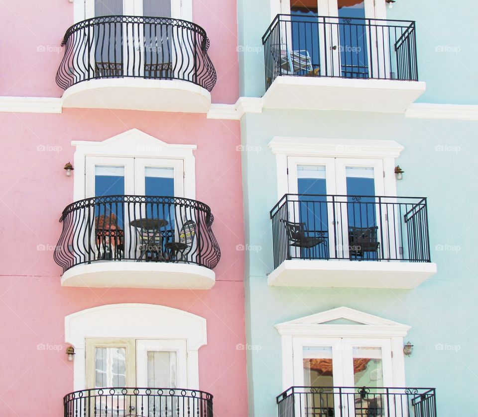 Pastel Balcony