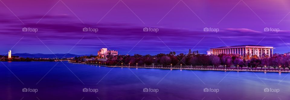 Canberra national library lake burley griffin