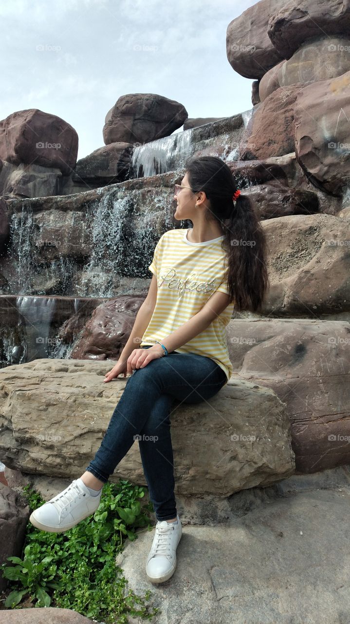 waterfall and nature