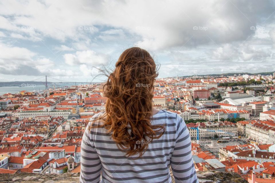 Looking over lisbon 