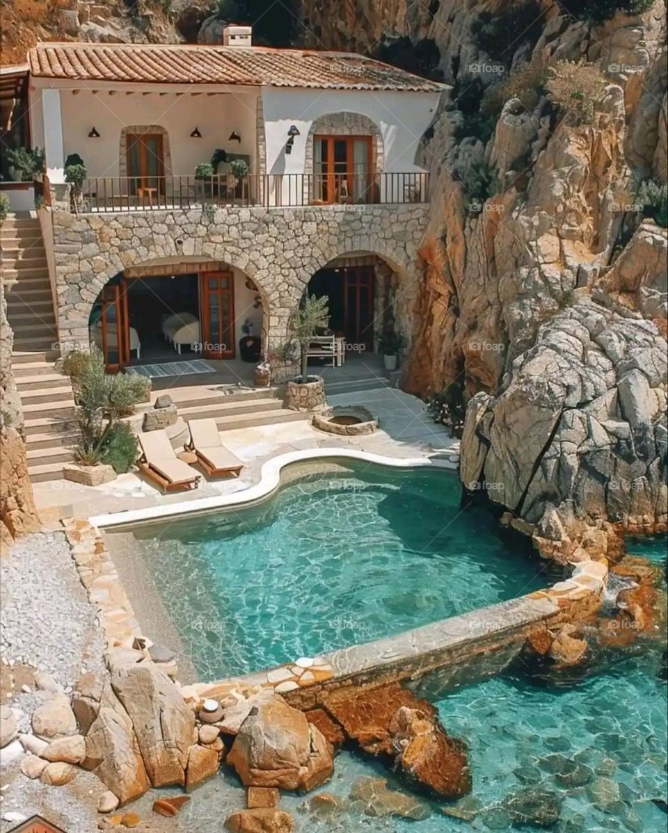 Glory be to God, the magnificent and picturesque view and the natural green trees are a view that is nothing more wonderful than it