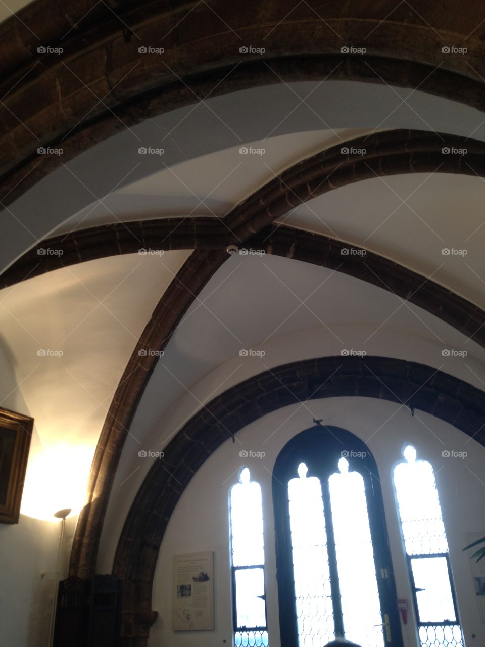 Archways in a cafe