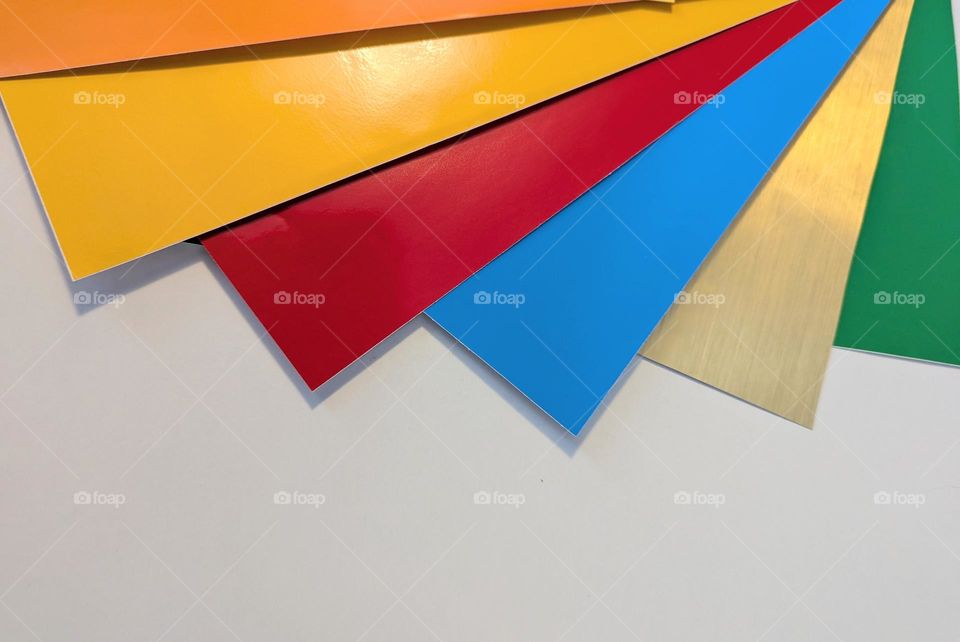 multiple colors of vinyl