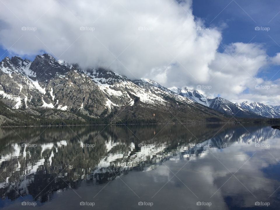 Grand Teton reflection 