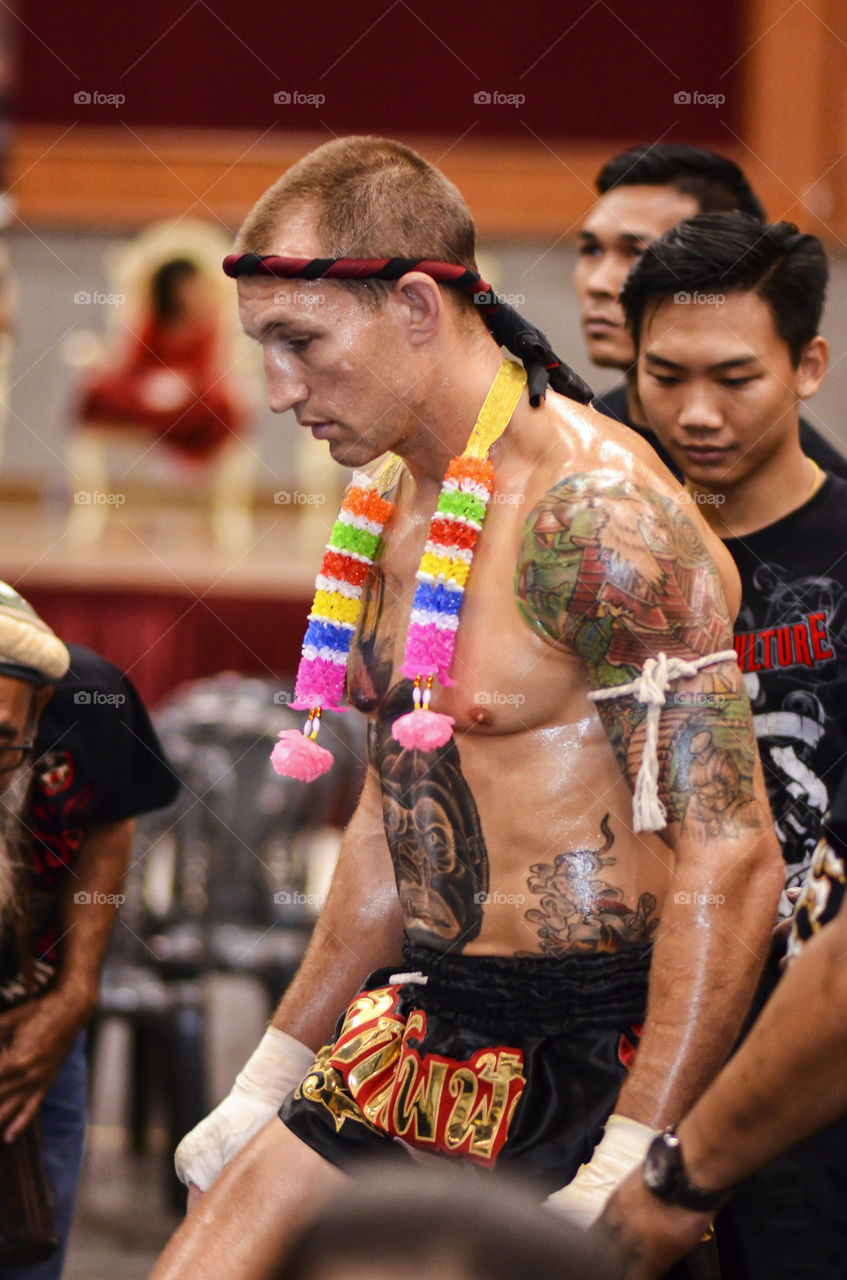 Casey, The Muay Thai Warrior from the United States of America