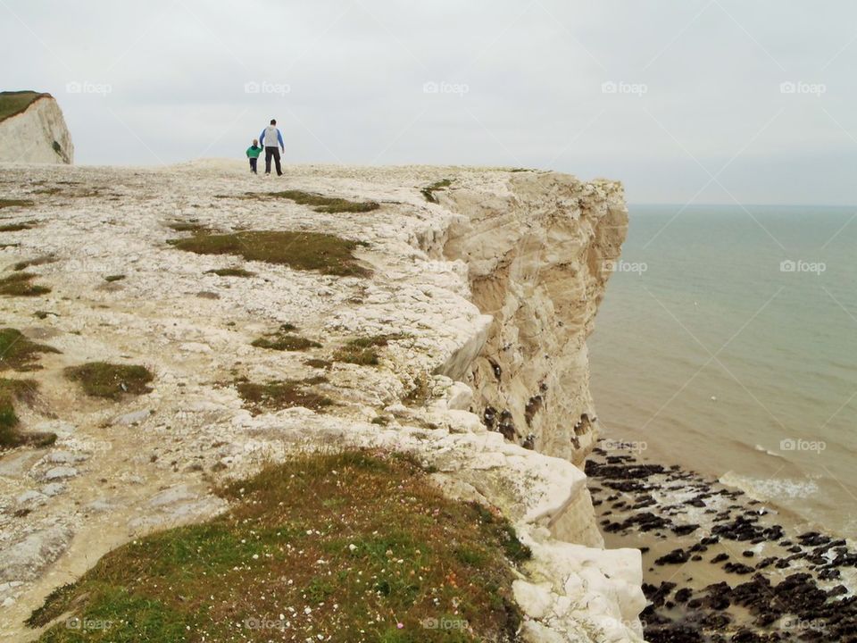 Cliff top walk