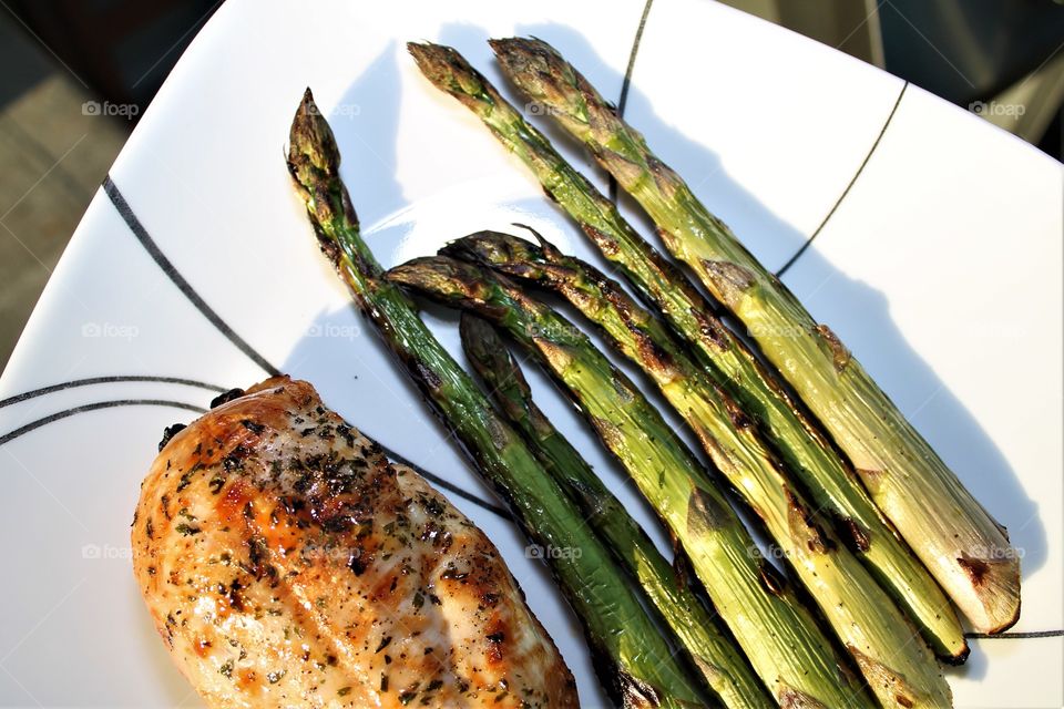 asparagus from our garden