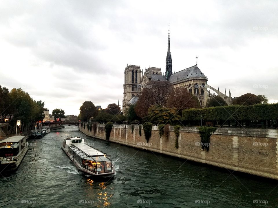 River, Water, Architecture, Travel, No Person