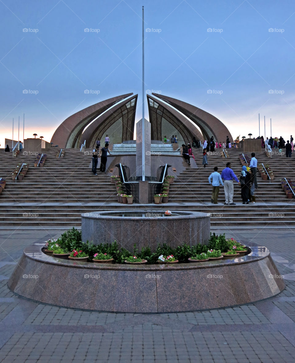 Islamabad Monument. Islamabad Monument in Islamabad, Pakistan.