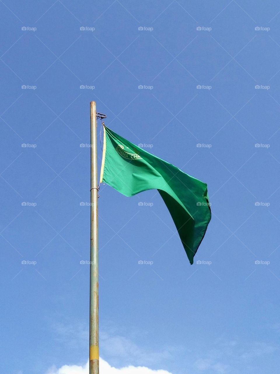 The Tanzanian ruling party, Chama Cha Mapinduzi flag.
February 15, 2021
09:38am