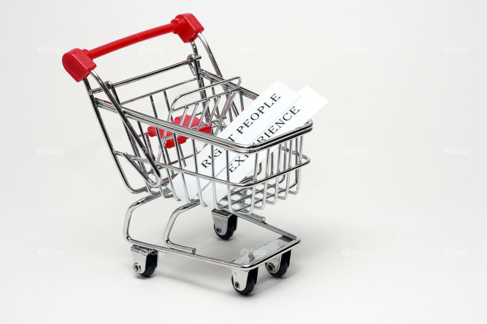 HRD is in search of right people with good experience