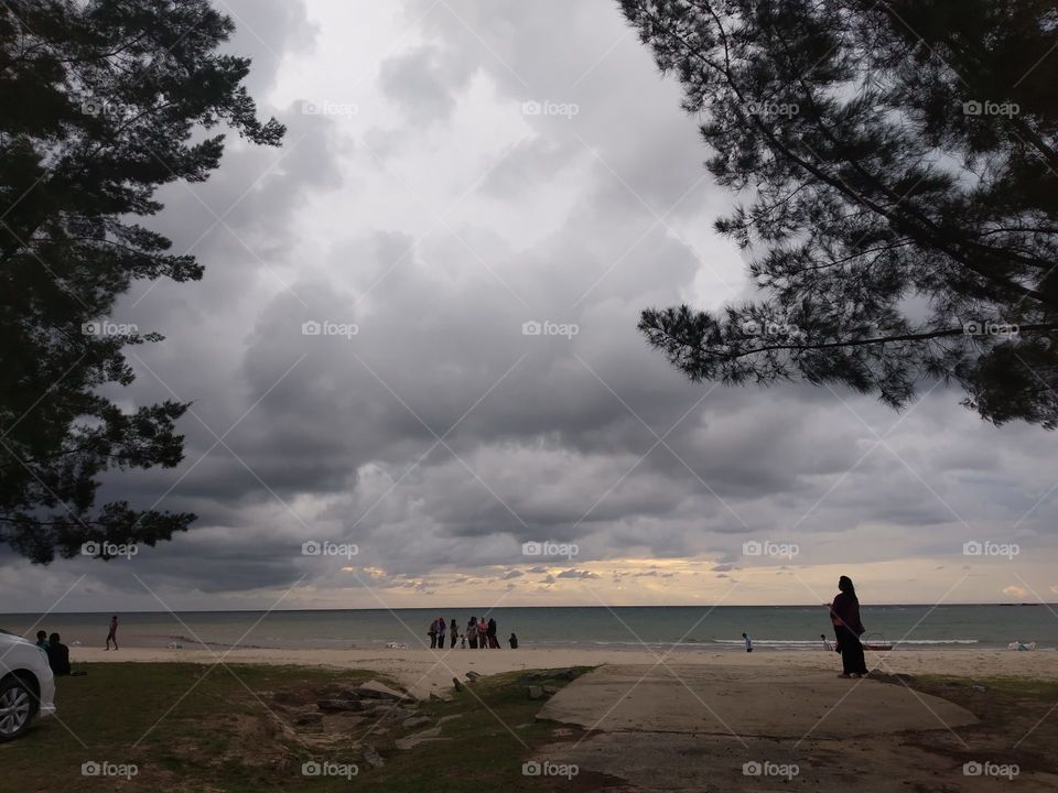 Pantai Layang-Layangan, Labuan, Malaysia