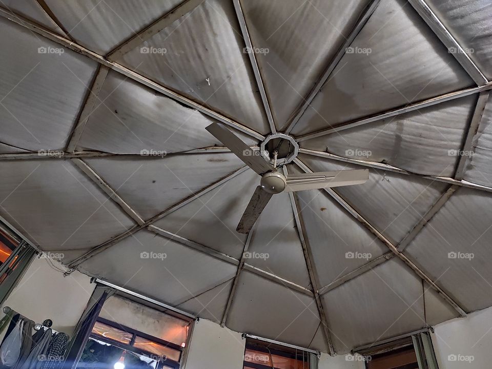 a ceiling fan